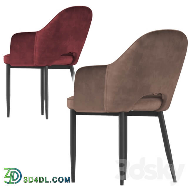 Chair Venus Diamond Velor