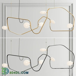 Pendant light Palindrome 6 Light LED Chandelier 