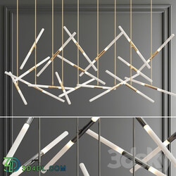 Pendant light Multi LED Tube Pendant Big 