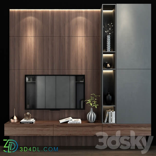 TV wall set 142