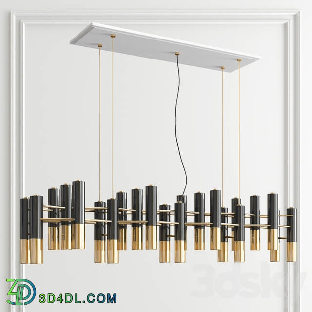 Counterpoint Diamant Ike Chandelier 3 type Pendant light 3D Models