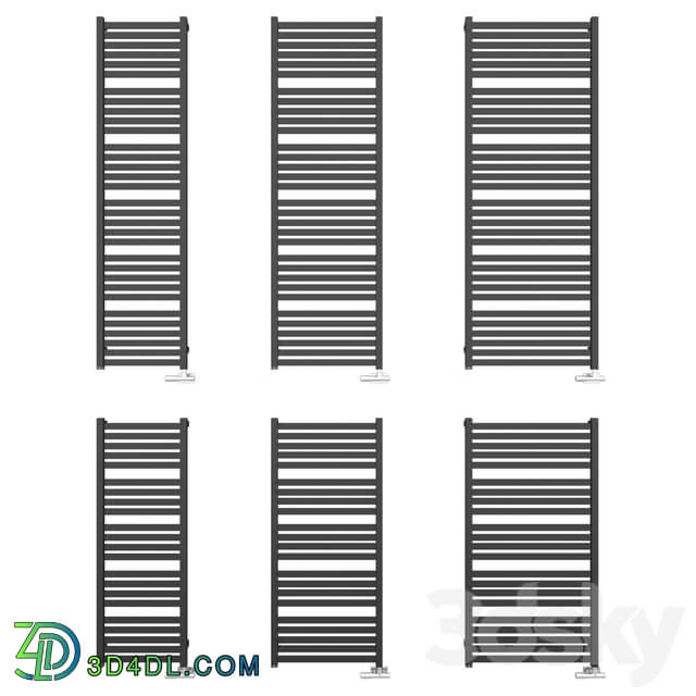 Heated towel rail Terma MARLIN Set 1