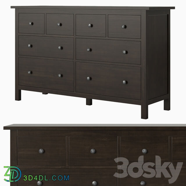 Sideboard Chest of drawer IKEA HEMNES 8 drawer dresser