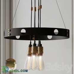 HERO Pendant Light from Buster and Punch Pendant light 3D Models 