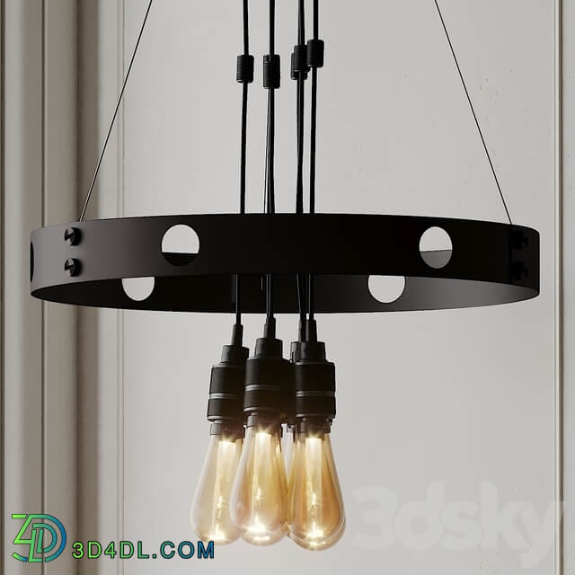 HERO Pendant Light from Buster and Punch Pendant light 3D Models