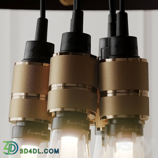 HERO Pendant Light from Buster and Punch Pendant light 3D Models