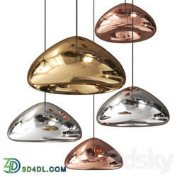 Chandelier Void Pendant Copper by Tom Dixon Light 