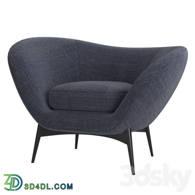 Armchair Oltremare by Saba Italia