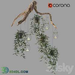 Сascading chandelier 