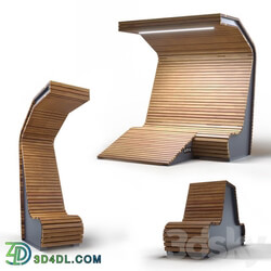 Smart bench ZENIO 