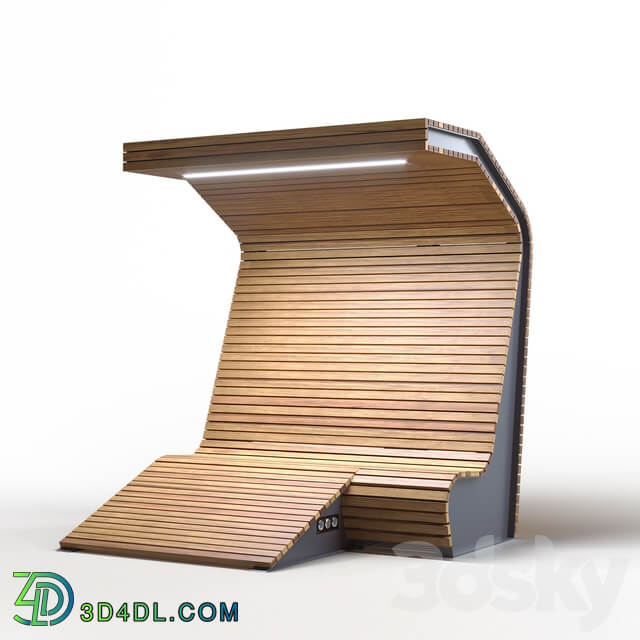 Smart bench ZENIO