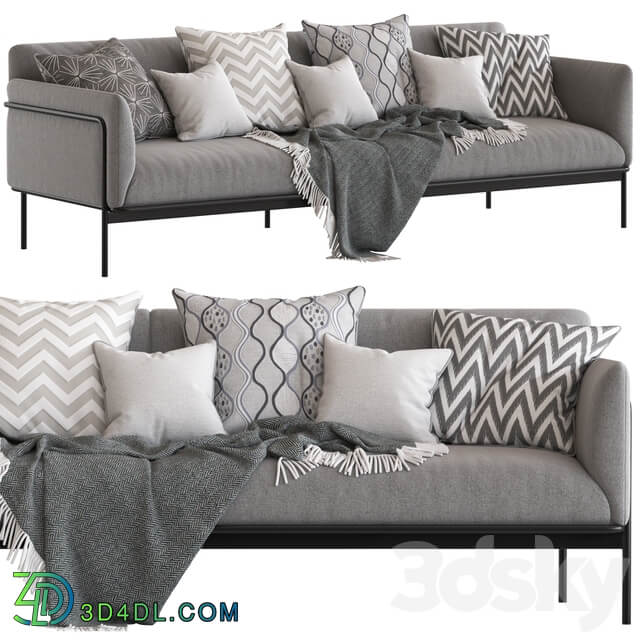 Globewest Natadora Scribe 3 Seater Sofa