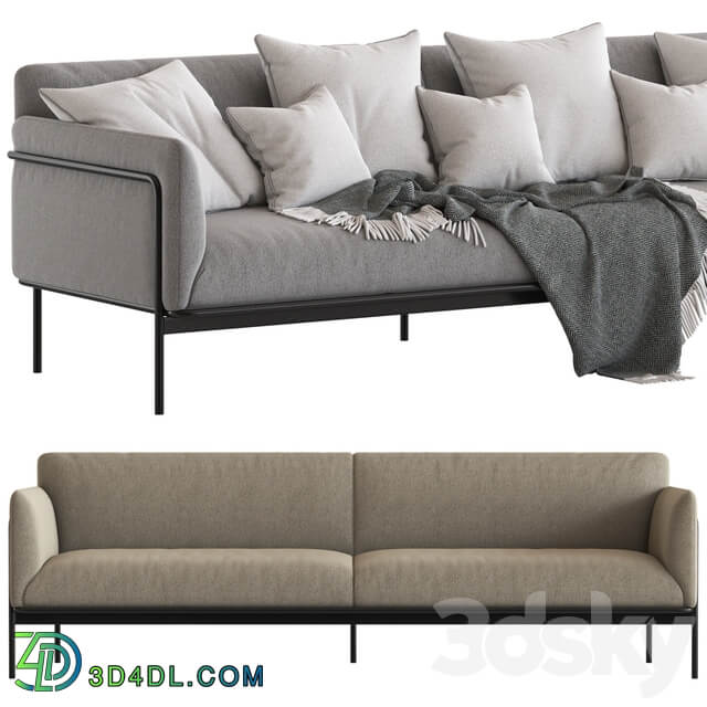 Globewest Natadora Scribe 3 Seater Sofa