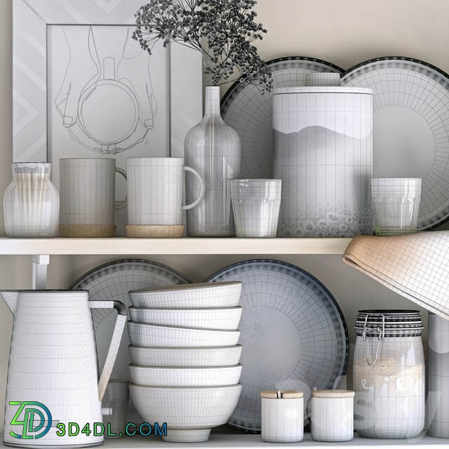 Decorative set for the kitchen 9