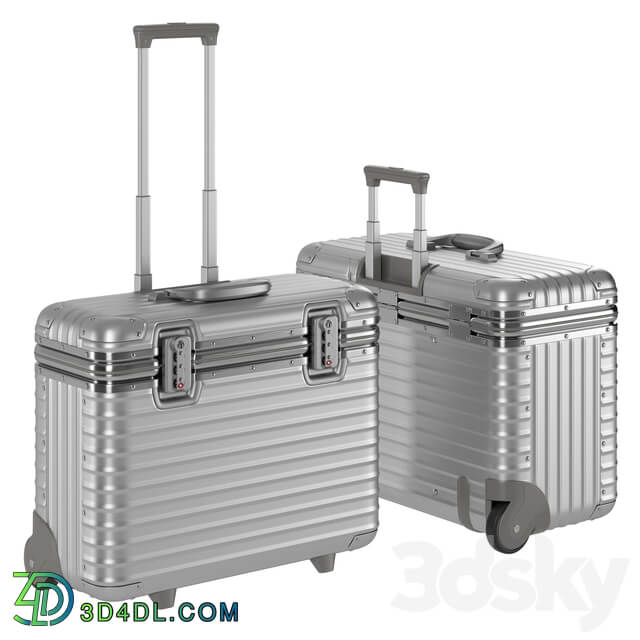 Aluminium Suitcase Rimowa Collection 3D Models