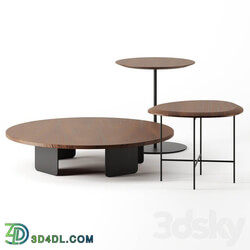 coffee tables set by bernhardt design 