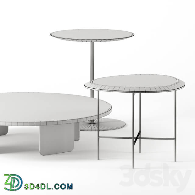coffee tables set by bernhardt design