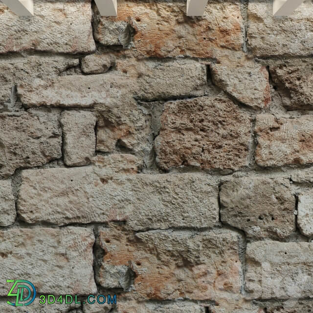 Stone Stone wall. Stone block. 144