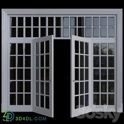 American style door 