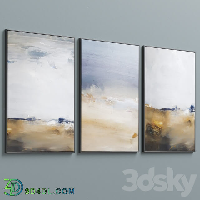 Framed Canvas C 82