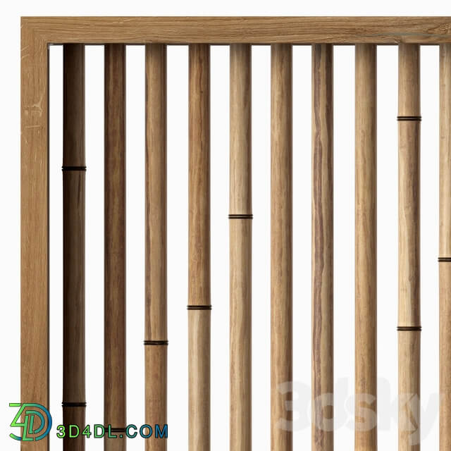 Bamboo branch decor n19
