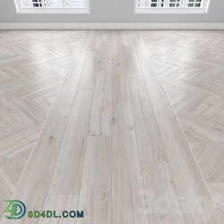 Wood Parquet Oak 3 types herringbone linear chevron. 