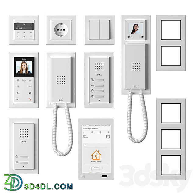 Miscellaneous Gira door communication system