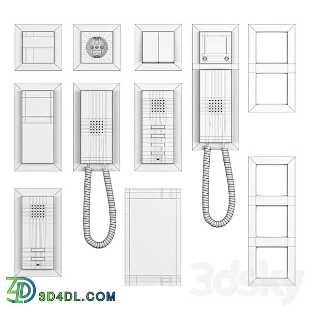 Miscellaneous Gira door communication system