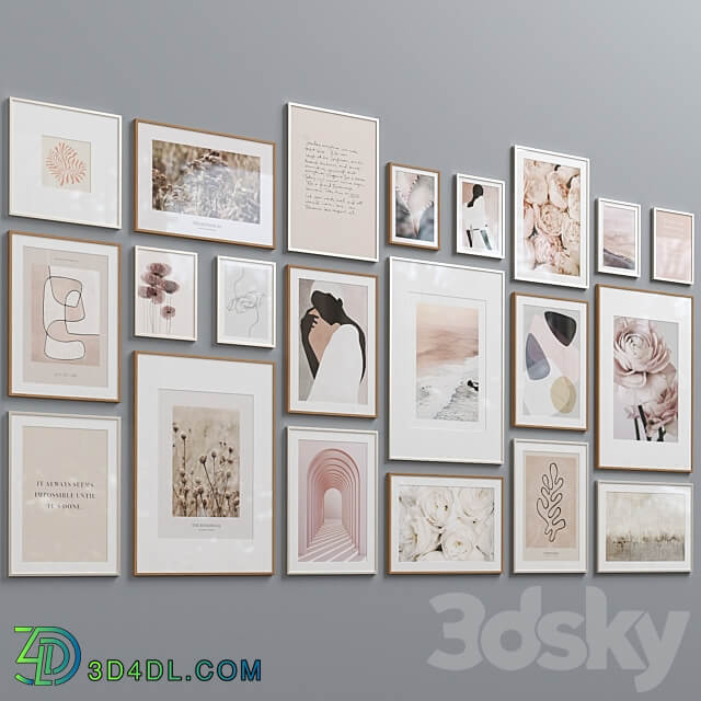 Interior Picture Frames Set 71