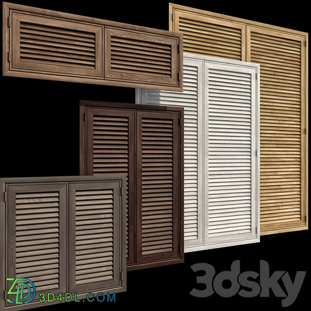 Shutter system for windows and doors