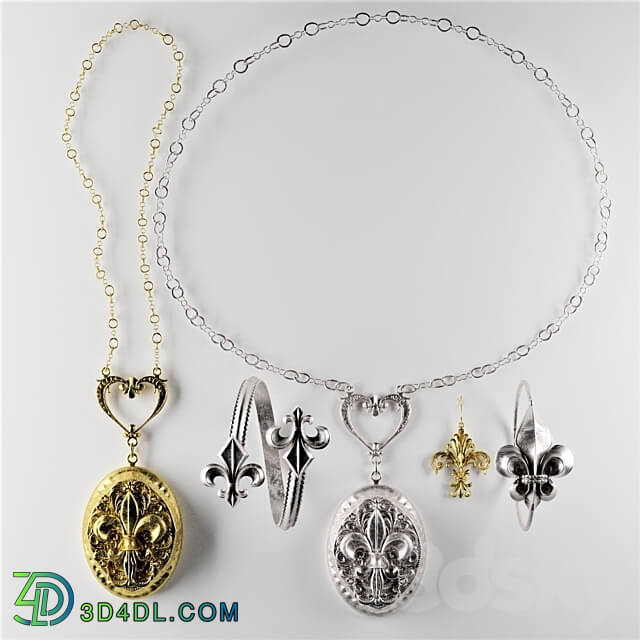 Miscellaneous fleur de lis jewelery 