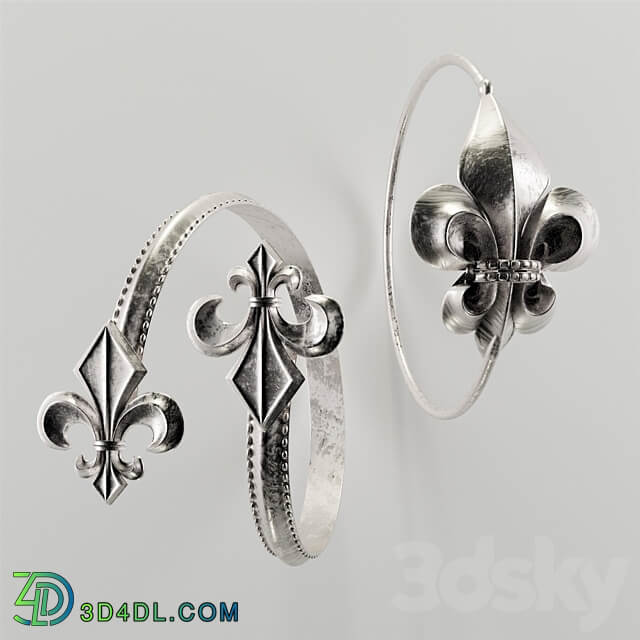 Miscellaneous fleur de lis jewelery 