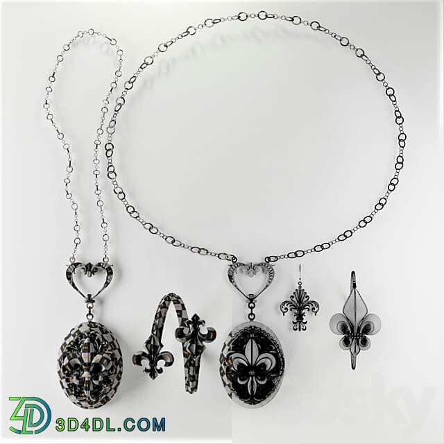 Miscellaneous fleur de lis jewelery 