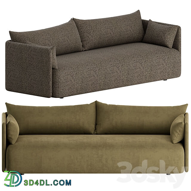 Offset Sofa 3 Seater by Menu