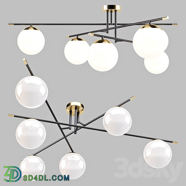 Pendant light Maytoni Nostalgia MOD048CL 06G Ceiling Lamp