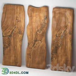Other decorative objects Wooden slabs 