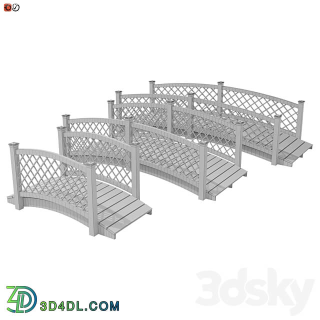 Other Garden bridges set 8