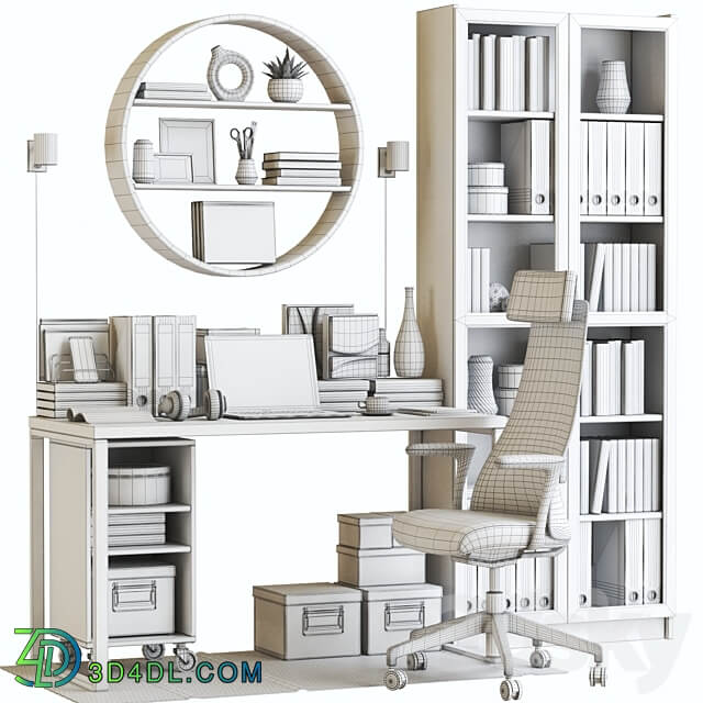 Workplace 111 3D Models