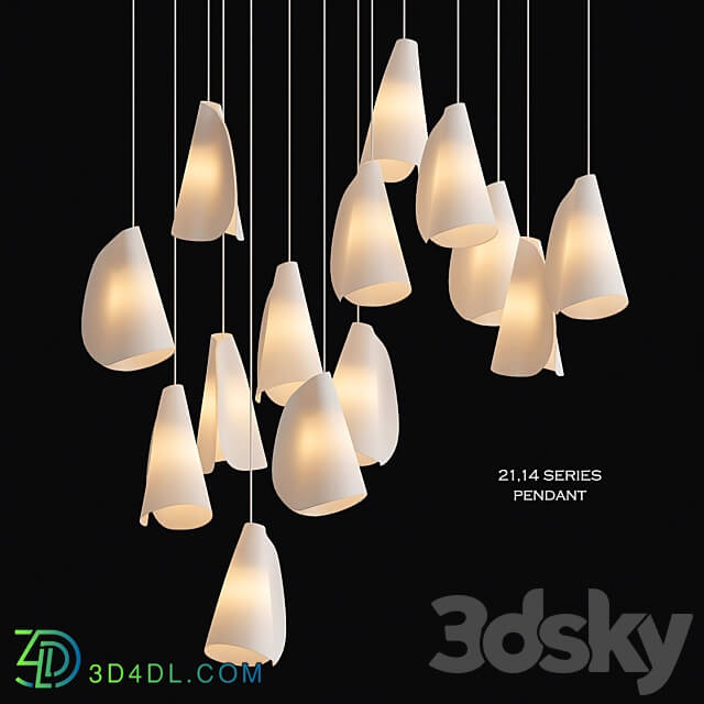 Pendant light Bocci 21 14 series pendant