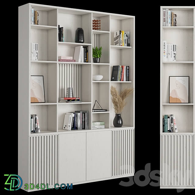 Rack and Bookcase 09 Rack 3D Models