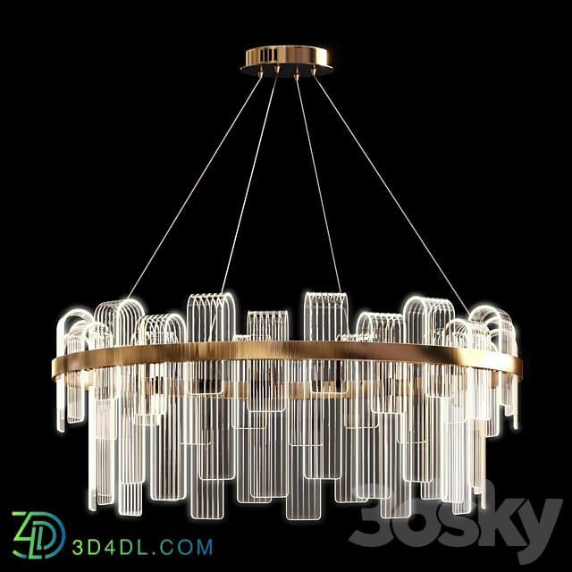 Pendant light Modern round led chandelier