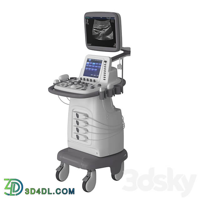 Ultrasound machine SonoScape S20Exp 3D Models