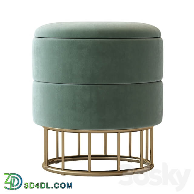 Pouf halmar minty