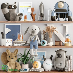 Miscellaneous decor set for boy 