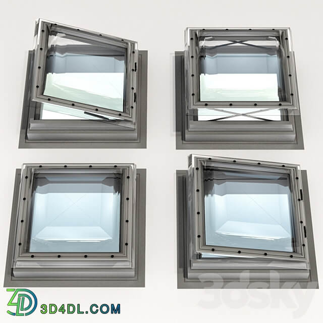 Roof window hatch aerator dormer attic skylights