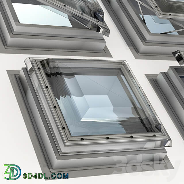 Roof window hatch aerator dormer attic skylights