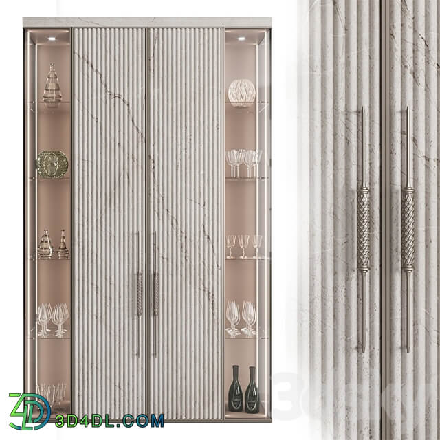 Wardrobe Display cabinets Сupboard with dishes My Design 24