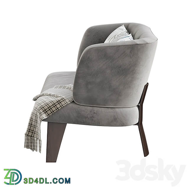 Minotti large sofa 3D Models 3DSKY