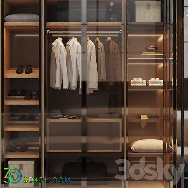 Pianca milano wardrobes Wardrobe Display cabinets 3D Models 3DSKY