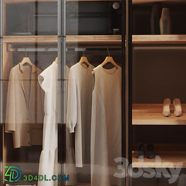 Pianca milano wardrobes Wardrobe Display cabinets 3D Models 3DSKY